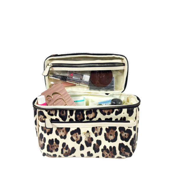 Pursen Getaway Jewelry Case in Natural Luster Quilted