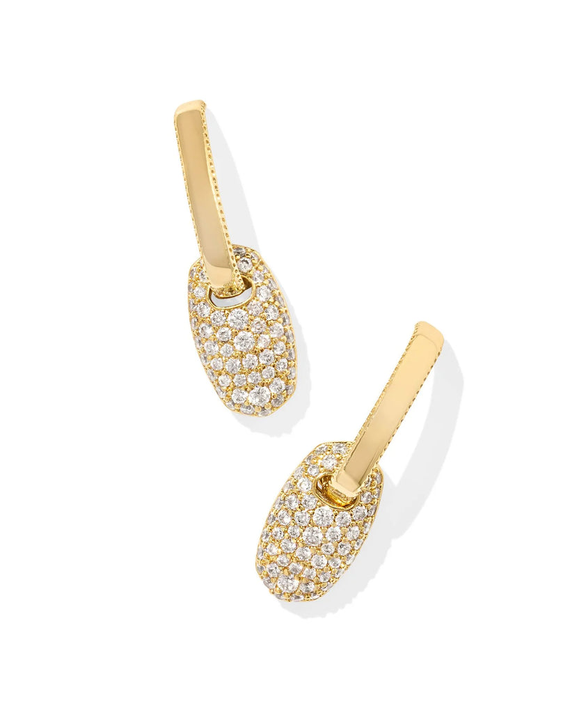 Bailey Pave Huggie Earring