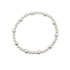 Pearl Sincerity Pattern 4mm Bead Bracelet in 6mm