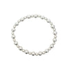 Pearl Grateful Pattern 4mm Bead Bracelet in 6mm