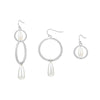 Sea Breeze 3 in 1 Pearl Drop Earrings