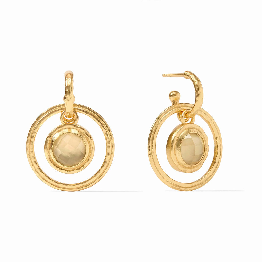 Astor 6-in-1 Charm Earring in Iridescent Champagne