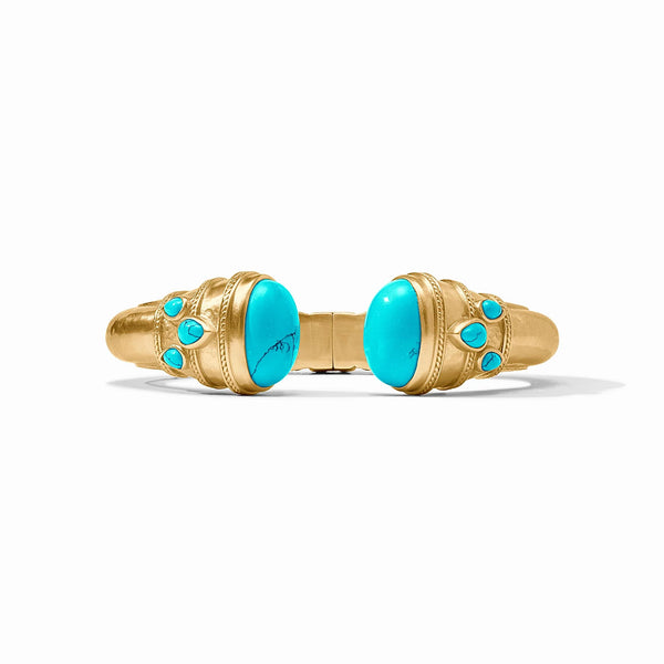 Cannes Cuff in Turquoise Blue