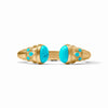 Cannes Cuff in Turquoise Blue