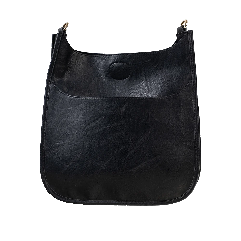 Mini Vegan Leather Messenger Bag