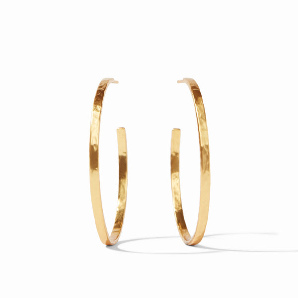 Crescent Hoop Earrings