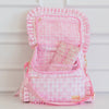 Ruffled Nylon Diaper Bag