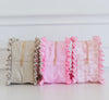 Ruffled Nylon XL Pouch