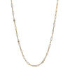 Paperclip Diamond by the Yard Necklace | Yellow Gold