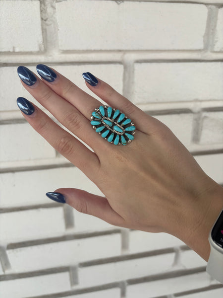 Juliana William | Navajo Handmade Turquoise Ring