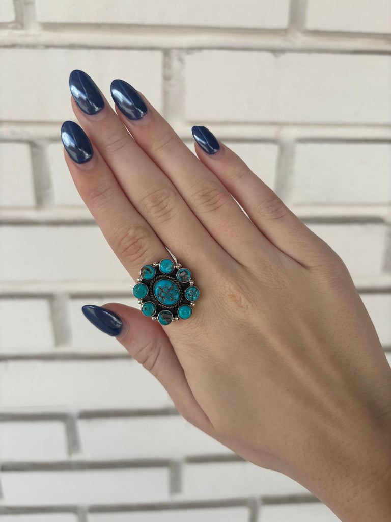 Merle House | Navajo Handmade Turquoise Ring