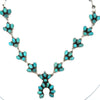 Federico Jimenez | Navajo Handmade Mini Squash Blossom Necklace