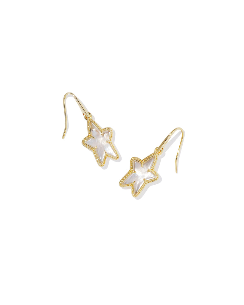 Ada Star Small Drop Earrings