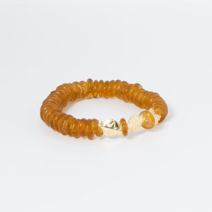 Coastal Grit Amber Seascape Bracelets