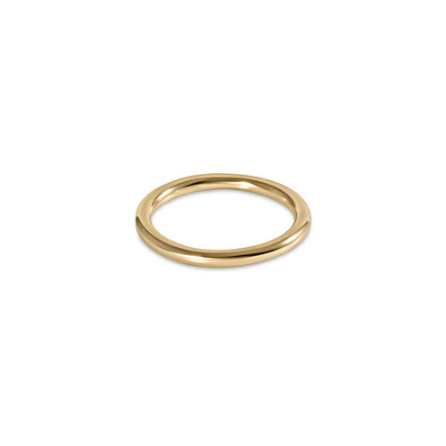 Classic Gold 3mm Bead Ring