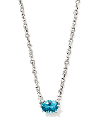 Cailin Silver Pendant Necklace