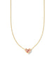 Holland Heart Pendant Necklace in Gold