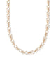 Rosalie Tennis Necklace in White Crystal