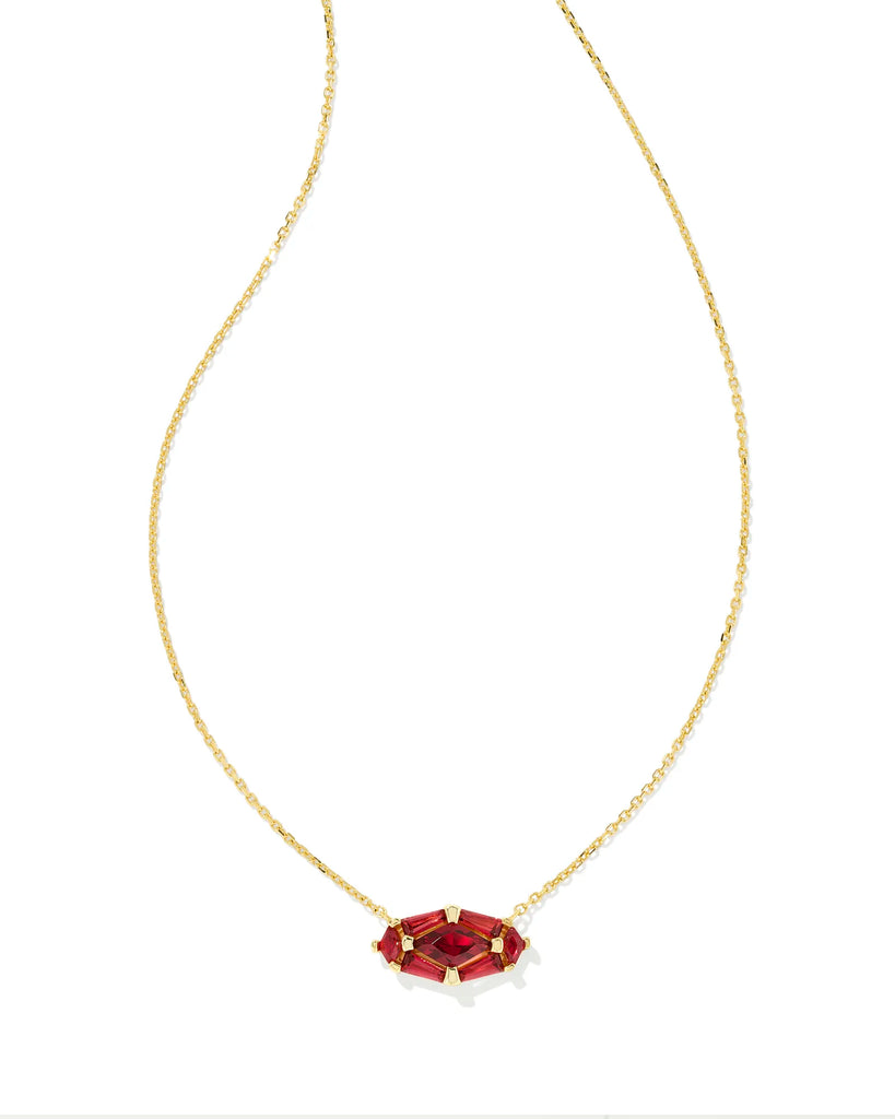 Lindy Rae Elisa Pendant Necklace in Gold