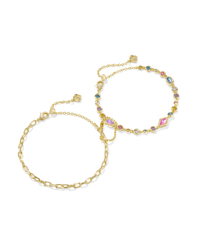 Mini Elisa Abbie Bracelet Set in Multi Mix