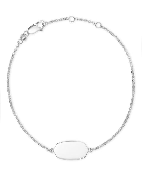 Elaina Delicate Chain Bracelet in Sterling Silver