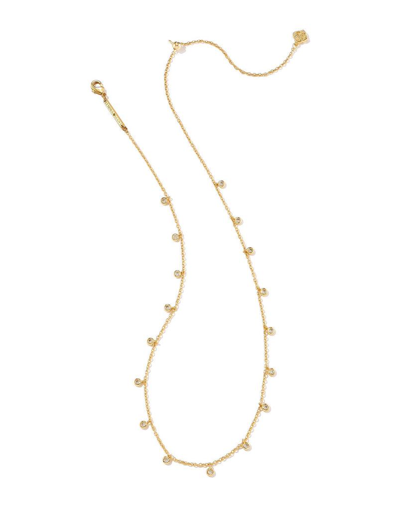 Amelia Chain and CZ Necklace