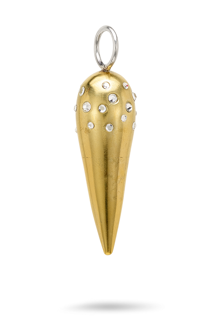 Zenith Pendant in Brass